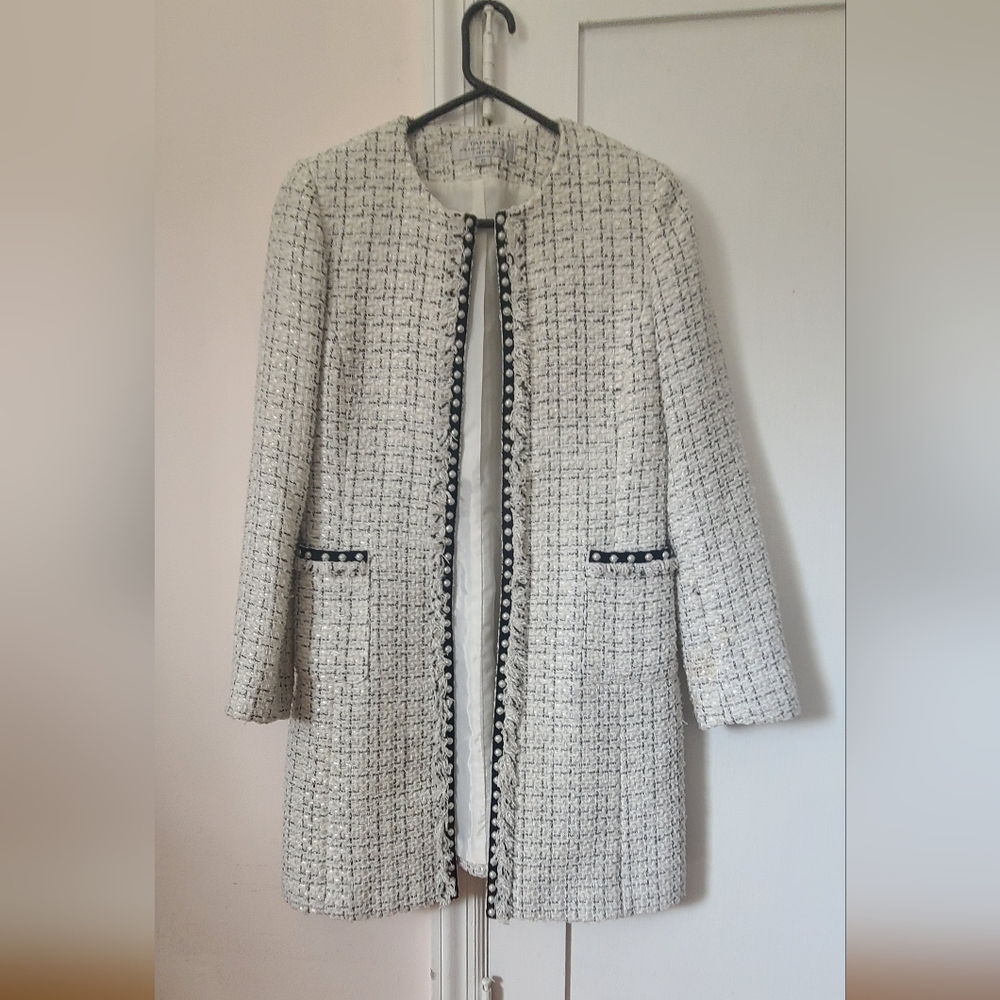Tahari ASL Coat Length Jacket